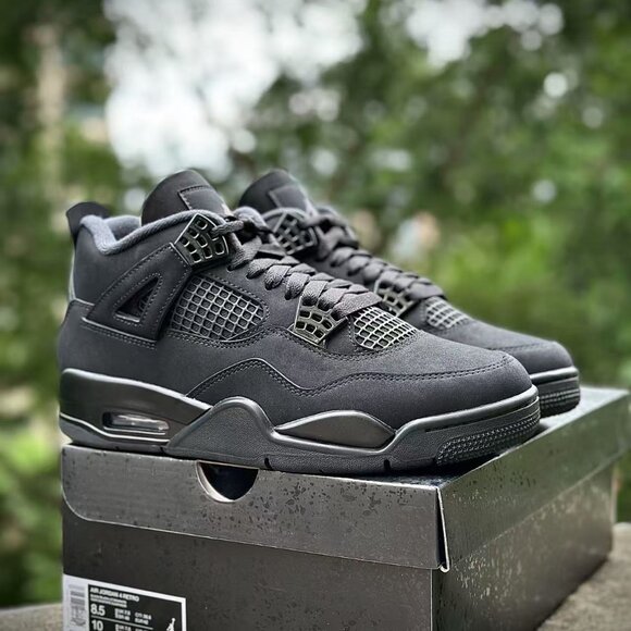 Nike Black Cat Air Jordan 4 Design - Picture 1 of 10